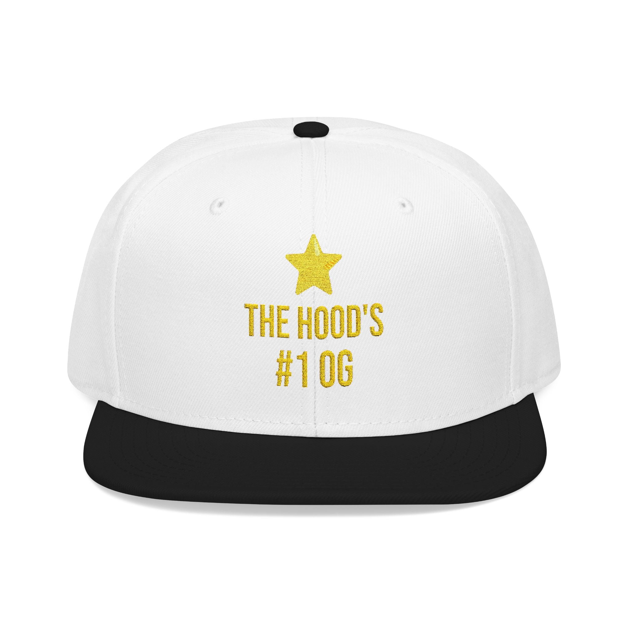 Hood's #1 OG Embroidered Snapback Hat — Street Style Cap