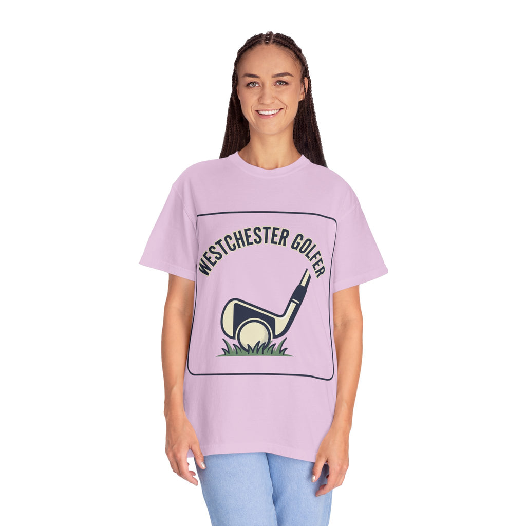 Westchester Golfer T-Shirt — Retro Golf Club & Tee Graphic