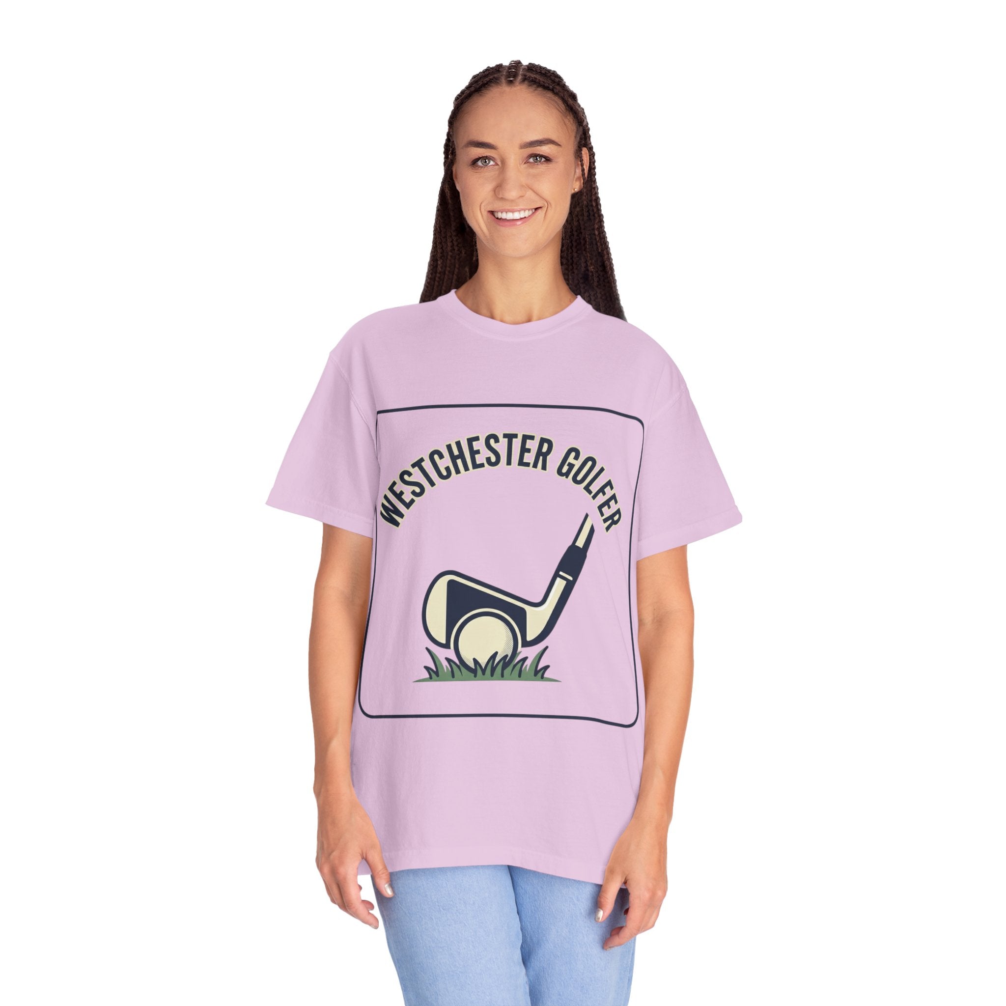 Westchester Golfer T-Shirt — Retro Golf Club & Tee Graphic