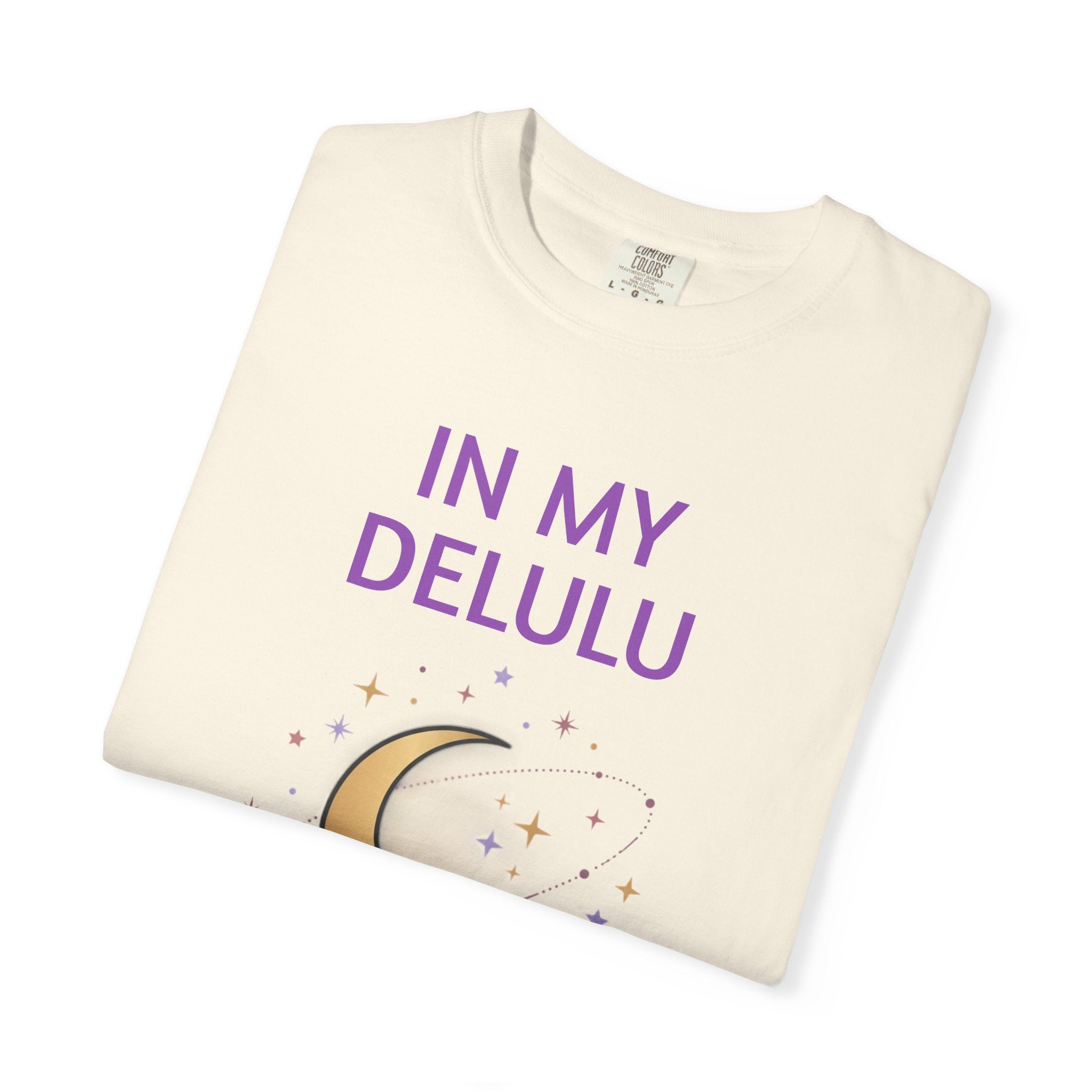 In My Delulu Era T-Shirt — Moon & Stars Graphic Tee