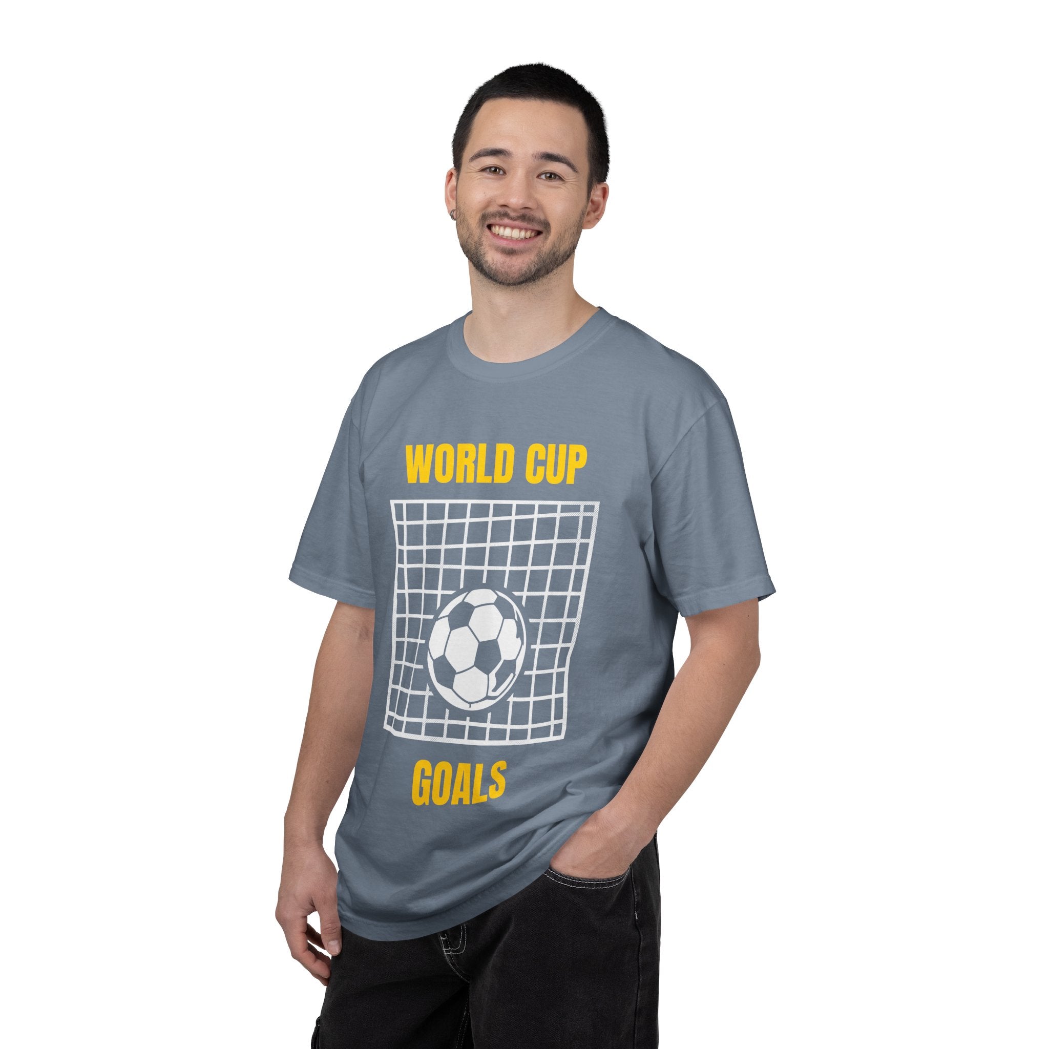 World Cup Goals T-Shirt – Soccer Goal Net & Ball Tee