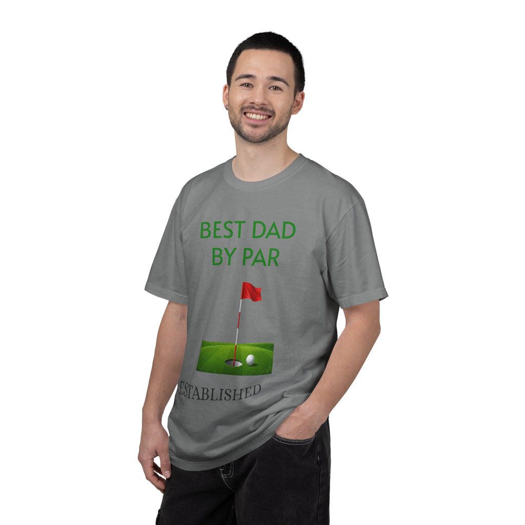 Best Dad By Par Golf T-Shirt — Funny Golfing Father's Day Gift Tee