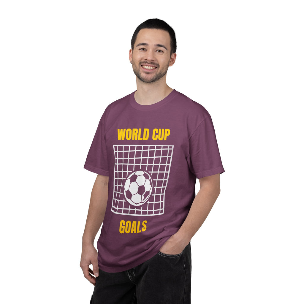 World Cup Goals T-Shirt – Soccer Goal Net & Ball Tee