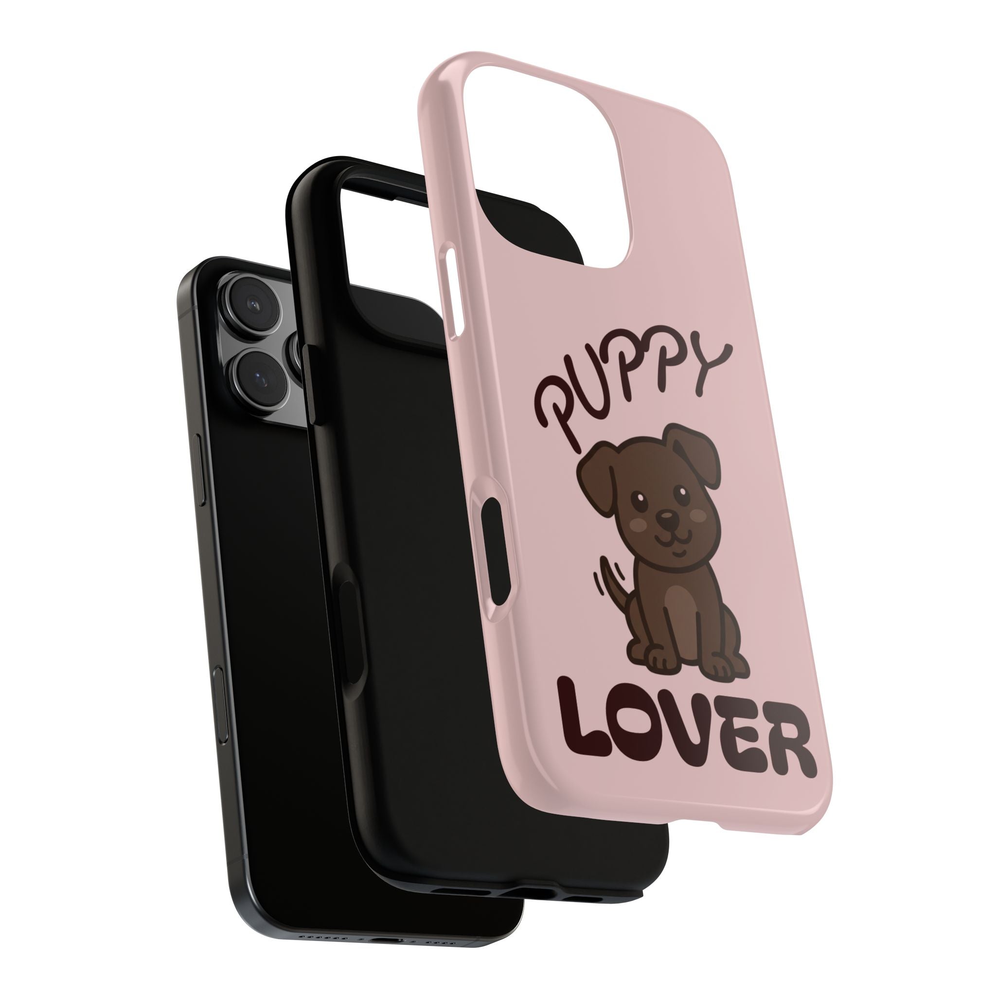Puppy Lover Phone Case — Cute Brown Puppy Tough Phone Cover