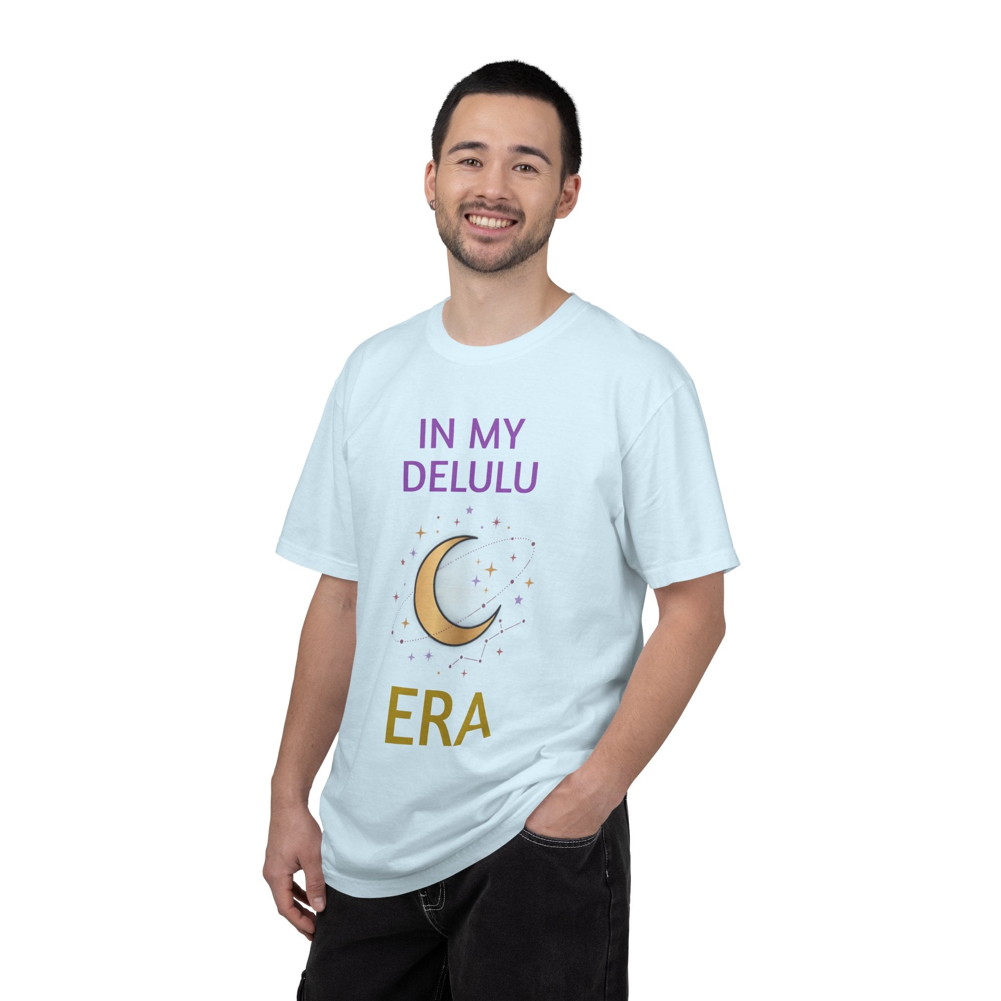 In My Delulu Era T-Shirt — Moon & Stars Graphic Tee