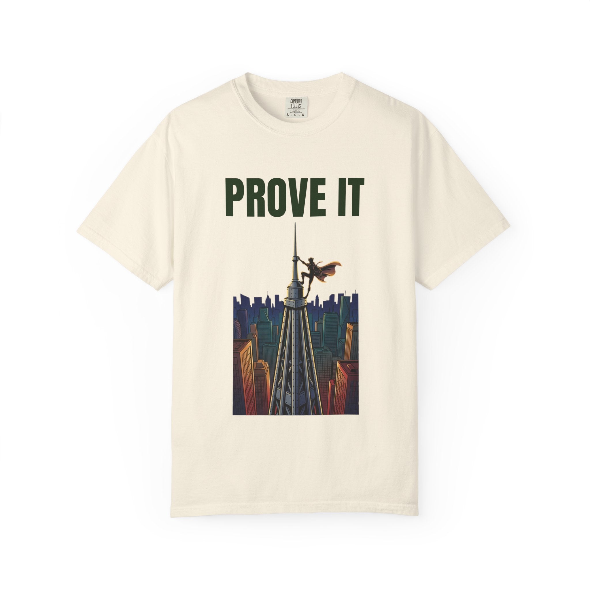 Prove It T‑Shirt — Parkour Rooftop Silhouette Graphic Tee