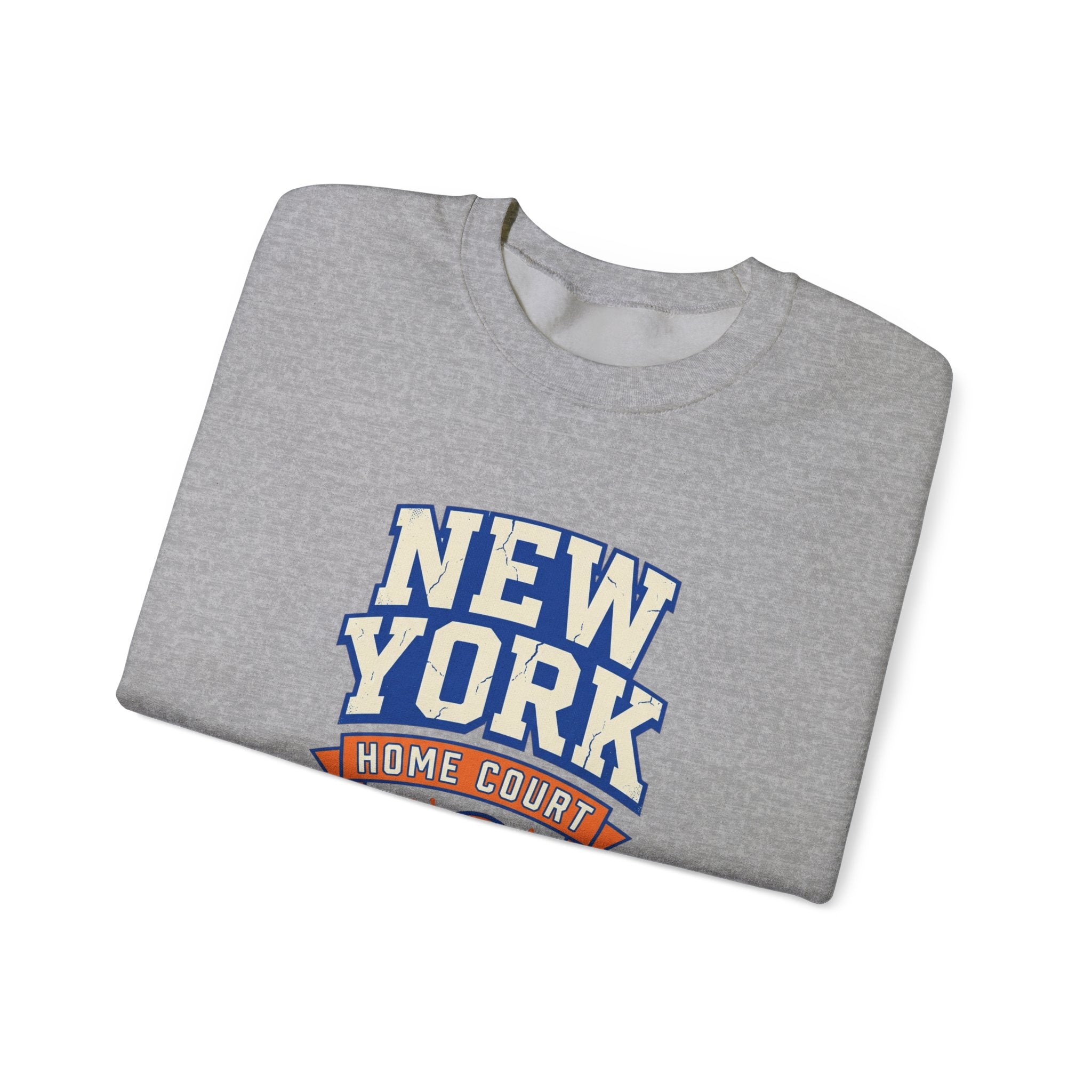 New York Home Court Sweatshirt | Vintage Basketball Pride