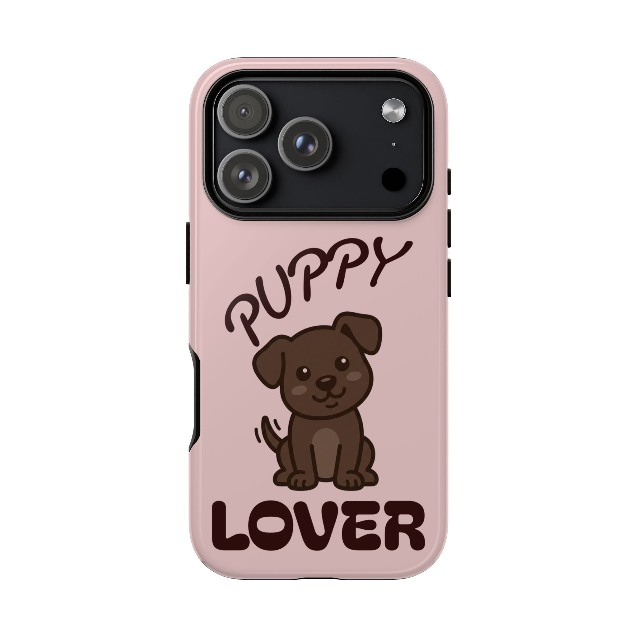 Puppy Lover Phone Case — Cute Brown Puppy Tough Phone Cover