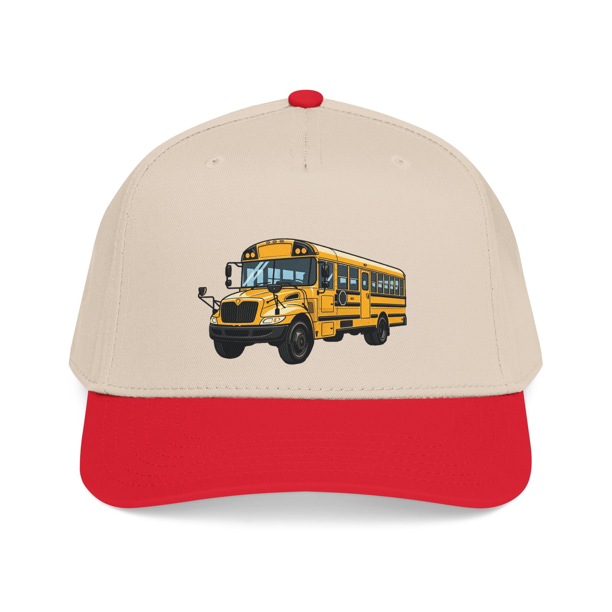 Mid Profile Baseball Cap - School Bus Driver. Keeping kids safe.
