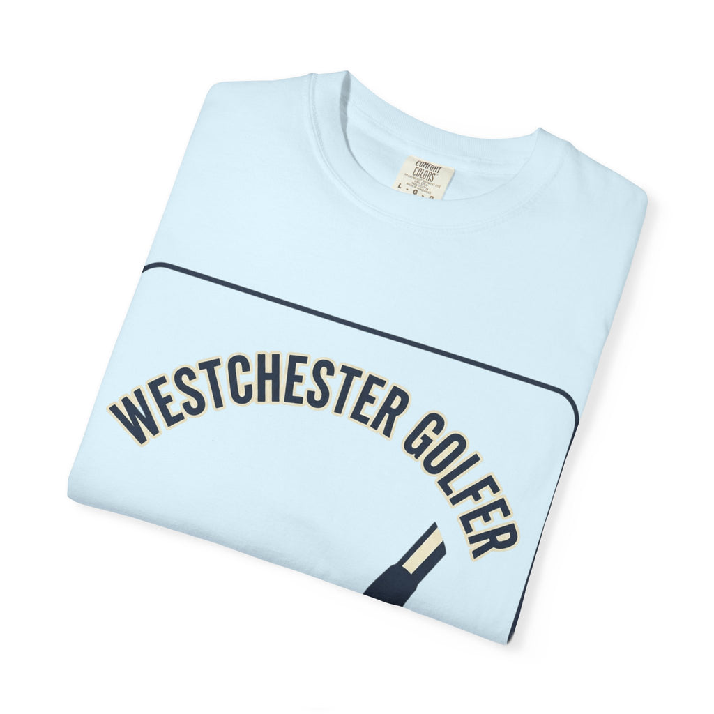 Westchester Golfer T-Shirt — Retro Golf Club & Tee Graphic