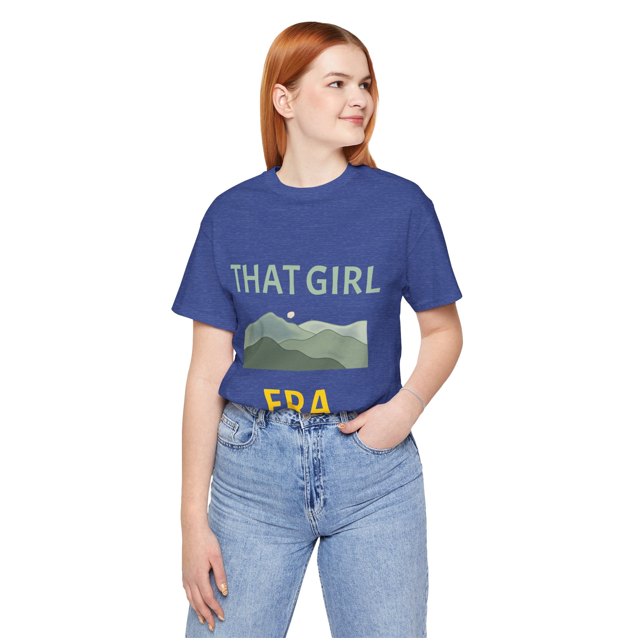 That Girl Era T-Shirt – Retro Mountain Graphic Tee for Empowered Women