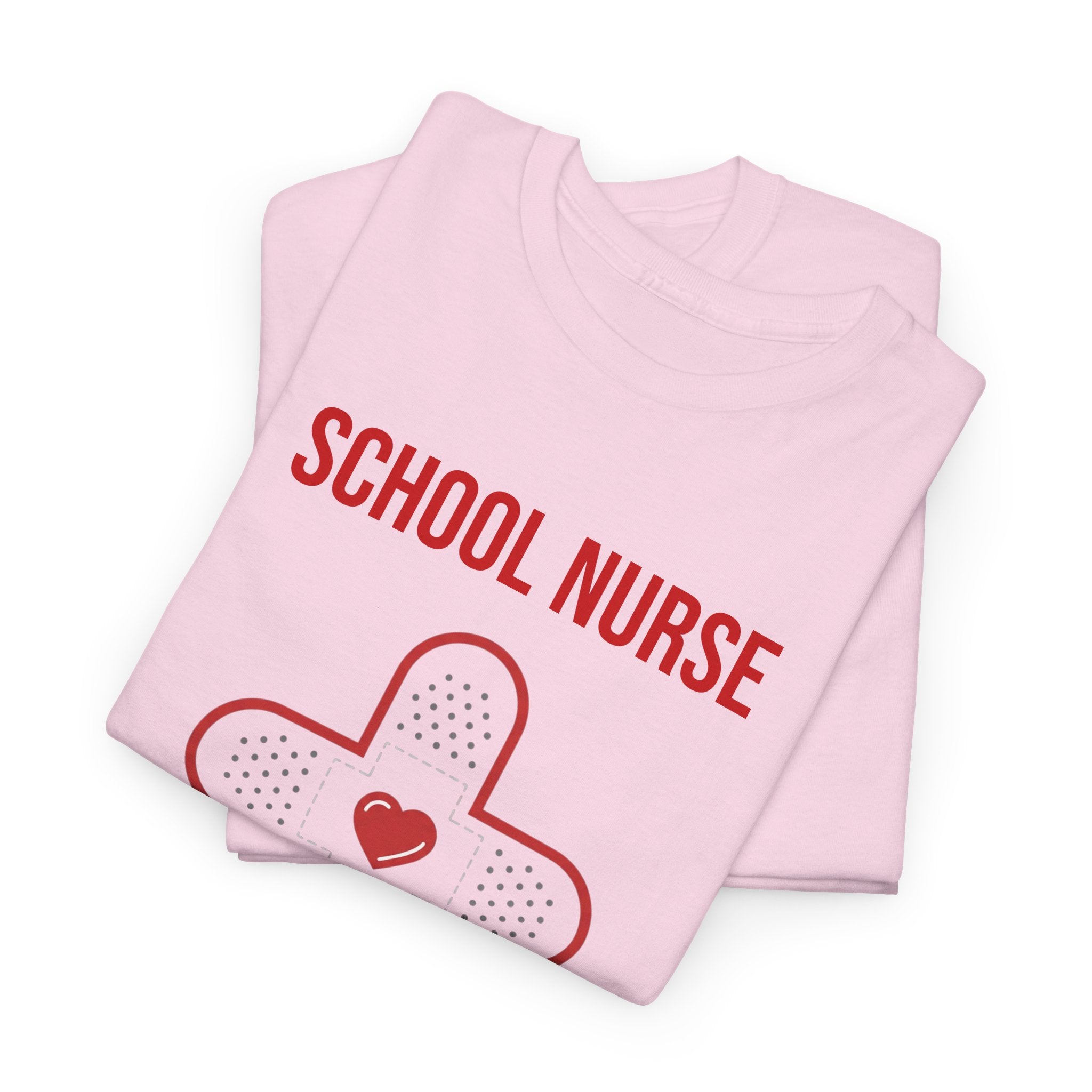 School Nurse T-Shirt – “Band Aid Queen of This School” Cotton Tee