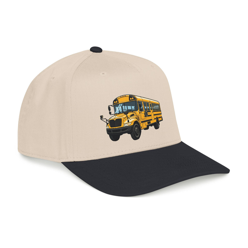 Mid Profile Baseball Cap - School Bus Driver. Keeping kids safe.