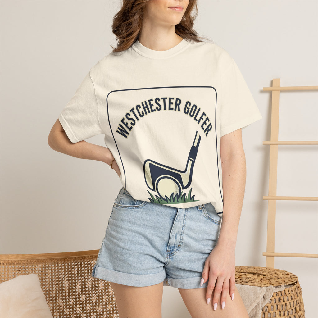 Westchester Golfer T-Shirt — Retro Golf Club & Tee Graphic