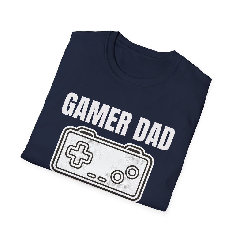 Gamer Dad Loading Please Wait T-Shirt — Funny Father's Day Gaming Gift Tee